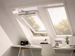 Velux Schwingfenster Kunststoff 55 cm x 98 cm GGU CK04 0070