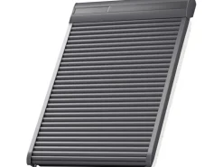 Velux Solar-Rollladen SSL YK45 0000S Aluminium Dunkelgrau 75 x 124 cm