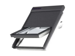 Velux Solar-Rollladen SSL SK06 0000S Alu. Dunkelgrau 114 cm x 118 cm