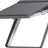 Velux Solar-Rollladen SST SK08 0000 Aluminium Dunkelgrau 114 x 140 cm