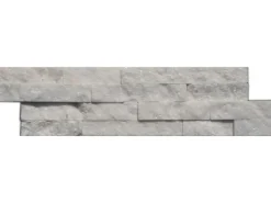 Verblender Quarzit Weiß 15 cm x 60 cm