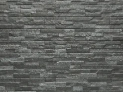 Verblender UltraStrong Bologna Schiefer Schwarz Feinsteinzeug 0,85 m²