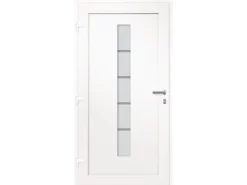 vidaXL Haustür Aluminium und PVC Anthrazit 100x200 cm 3056815