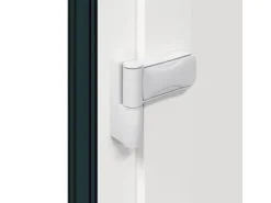 vidaXL Haustür Anthrazit PVC 3385816