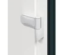 vidaXL Haustür Anthrazit PVC 3385780