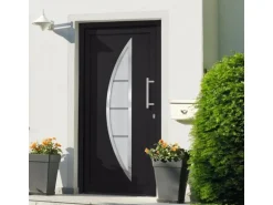 vidaXL Haustür Anthrazit 98x208 cm 279220