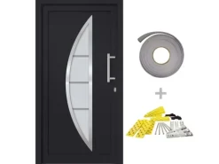 vidaXL Haustür Anthrazit 108x208 cm 279222