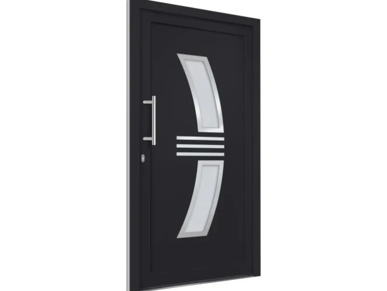 vidaXL Haustür Anthrazit 88x200 cm 3057570