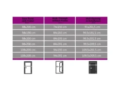 vidaXL Haustür Anthrazit 88x200 cm 3057575