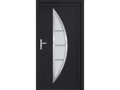 vidaXL Haustür Anthrazit 98x190 cm PVC 3187874