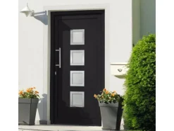 vidaXL Haustür Anthrazit 98x208 cm 279190