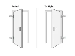 vidaXL Haustür Anthrazit 108x200 cm 279239