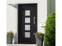 vidaXL Haustür Anthrazit 98x200 cm 279195