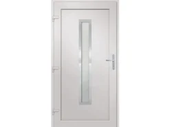 vidaXL Haustür Anthrazit 108x200 cm PVC 3187901