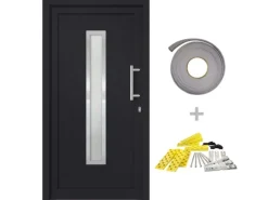 vidaXL Haustür Anthrazit 108x208 cm 279246