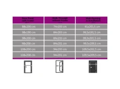 vidaXL Haustür Anthrazit 88x200 cm 279211