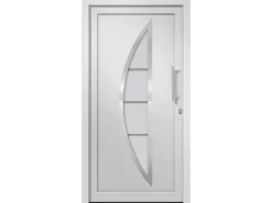 vidaXL Haustür Weiß 88x200 cm 279205