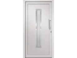 vidaXL Haustür Weiß 108x208 cm 279234