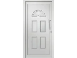 vidaXL Haustür Weiß 110x210 cm 279258