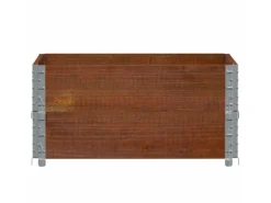 vidaXL Pflanzkisten Braun 80x60 cm Massivholz Kiefer 2098492