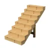 Vinuovo Holztreppe 8 Stufen 120cm mit Setzstufen