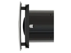 VLANO Badlüfter ALTO 120 Black mit Quick-Fix Montagesystem