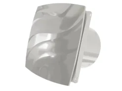 VLANO Badlüfter ALTO 100 Silver mit Quick-Fix Montagesystem