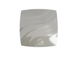 VLANO Badlüfter ALTO 100 TH Silver mit Nachlauf & Feuchtigkeitssensor