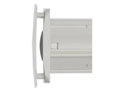 VLANO Badlüfter ALTO 100 TH Silver mit Nachlauf & Feuchtigkeitssensor