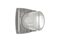 VLANO Badlüfter ALTO 100 TH Silver mit Nachlauf & Feuchtigkeitssensor
