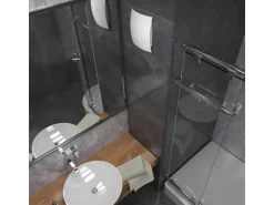 VLANO Badlüfter WING 100 T mit Nachlauffunktion