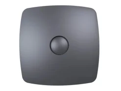 VLANO Badventilator ENSO 100 TH Dark mit Feuchtigkeitssensor und Nachlauf