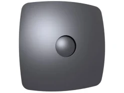 VLANO Badventilator ENSO 100 TH Dark mit Feuchtigkeitssensor und Nachlauf