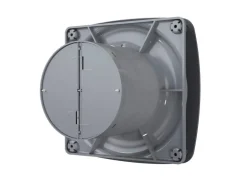 VLANO Badventilator ENSO 100 TH Dark mit Feuchtigkeitssensor und Nachlauf