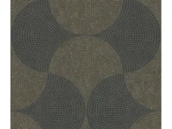 Vliestapete Art Deco Tapete Geometrische Tapete Glanz Leicht Strukt. Gra FSC®