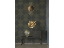 Vliestapete Art Deco Tapete Geometrische Tapete Glanz Leicht Strukt. Gra FSC®