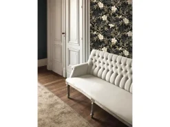 Vliestapete Blumen Dschungel Matt Leicht Strukturiert Braun Grau FSC®