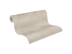 Vliestapete Blumentapete Glänzend Leicht Strukturiert Beige FSC®