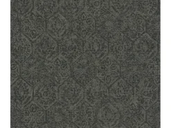 Vliestapete Orient Vintage Matt Leicht Strukturiert Grau Schwarz FSC®