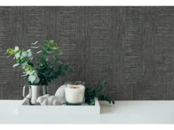 Vliestapete Streifen Designertapete Leicht Glanz Leicht Strukt. Metallic FSC®