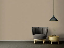 Vliestapete Uni Matt Leicht Strukturiert Beige Braun FSC®