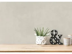 Vliestapete Uni Matt Leicht Strukturiert Beige Creme FSC®