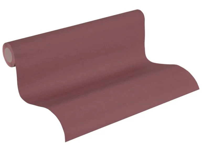 Vliestapete Uni Matt Leicht Strukturiert Lila FSC®