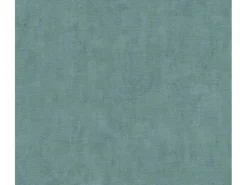 Vliestapete Uni Matt Leicht Strukturiert Blau Grün FSC®