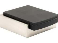 Wagner Boden- und Wand-Türstopper Screw or Glue Wall Edelstahl-Schwarz