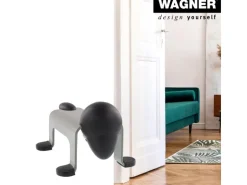 Wagner Bodentürstopper 106 mm x 71 mm x 59 mm Grau