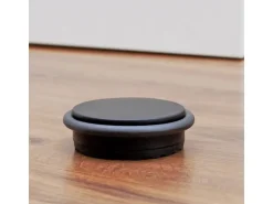 Wagner Bodentürstopper Big Disk Color Schwarz-Matt