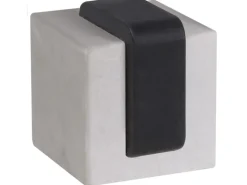 Wagner Boden-Türstopper Stein Grau-Schwarz