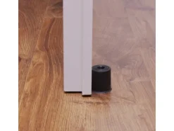 Wagner Boden-/Wandtürstopper Vulkano Ø 35 mm x 35 mm Gummi Schwarz