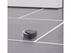 Wagner 2in1 Türstopper Screw Ø 38 mm x 40 mm x 15 mm Metall Edelstahloptik